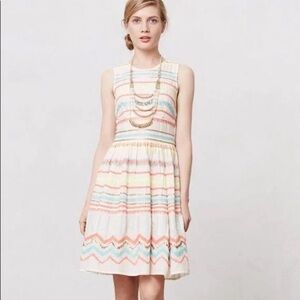 NWOT Tracy Reese from Anthropologie Embroidered Dress - Size 6